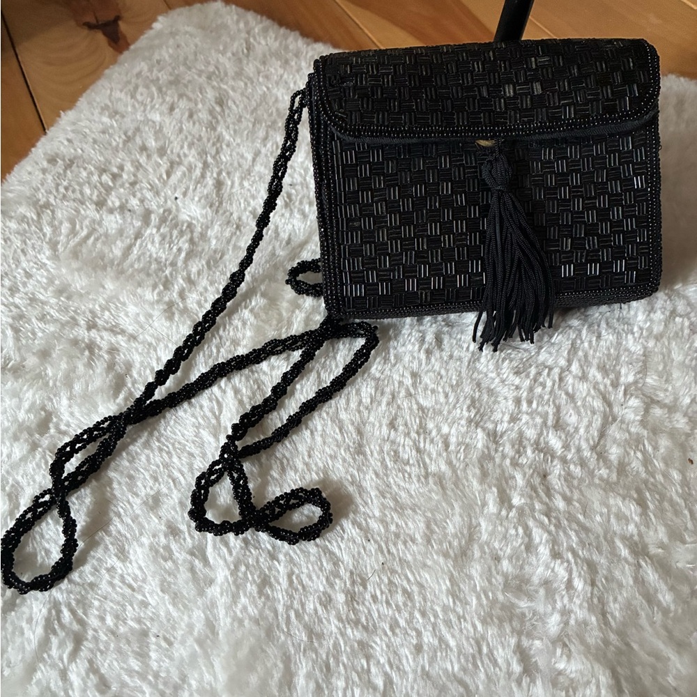 Beaded mini bag